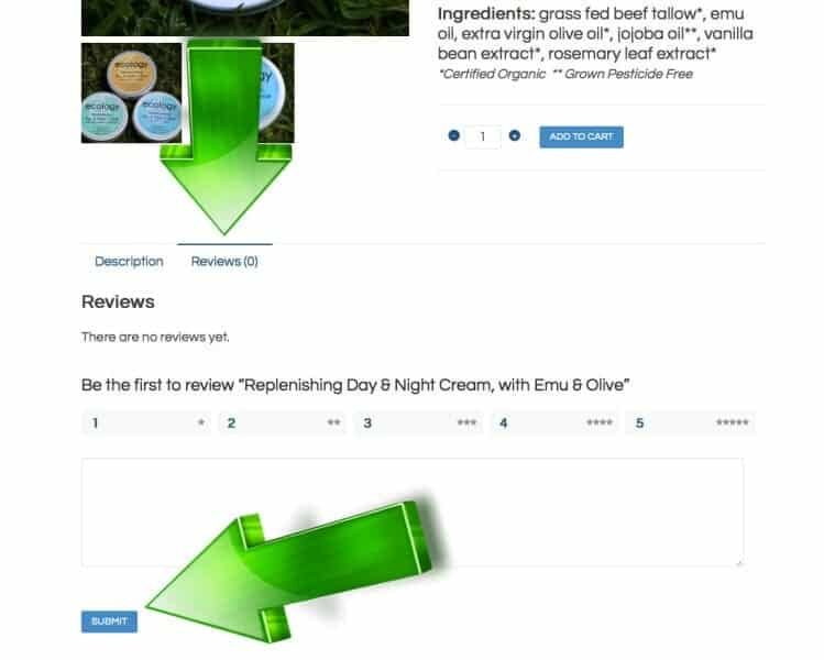 Individual Product Page Review