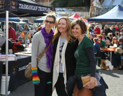 Crystal, Christine & Jo Smith