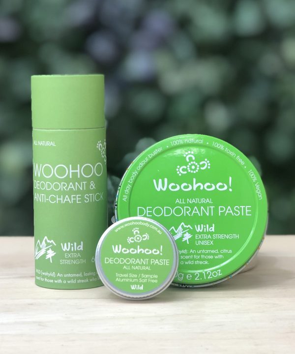 Woohoo! All Natural Deodorant Paste - Wild