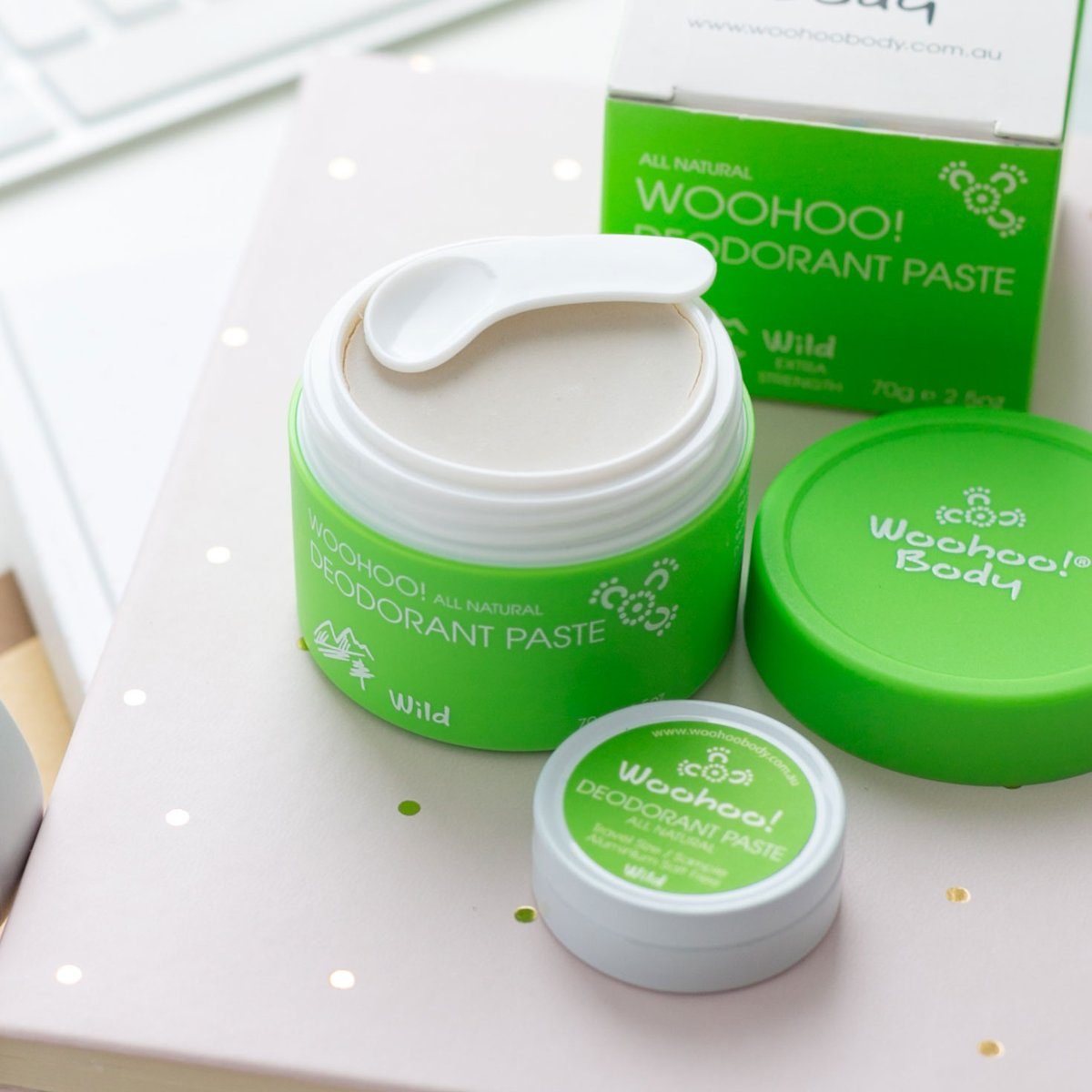 Woohoo! All Natural Deodorant Paste Wild Ecology Skincare