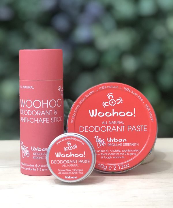 Woohoo! All Natural Deodorant Paste - Urban