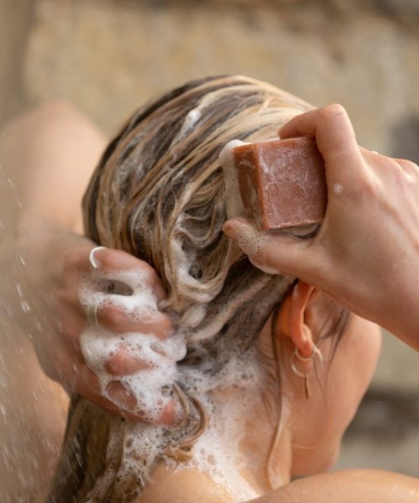 Alternative view of Moroccan Mud & Honey Shampoo Bar