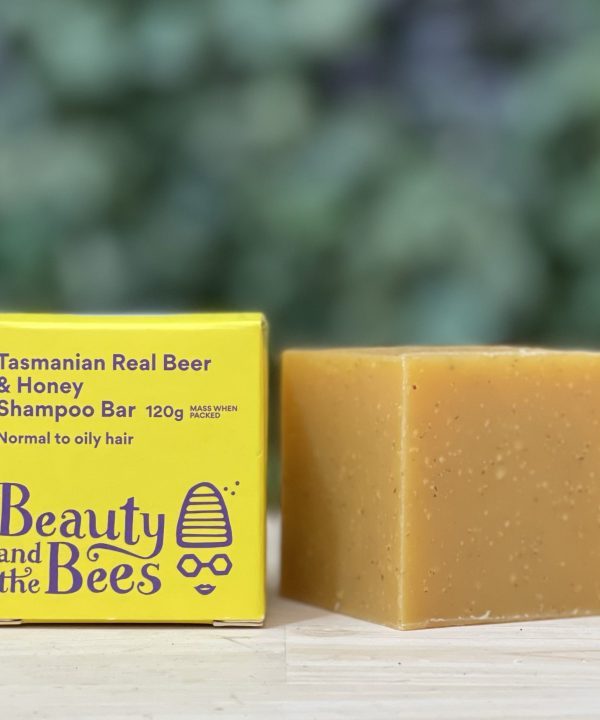 Tasmanian Beer & Honey Shampoo Bar (unscented)