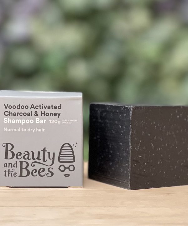 Voodoo Activated Charcoal & Honey Shampoo Bar (Liquorice & Mint)