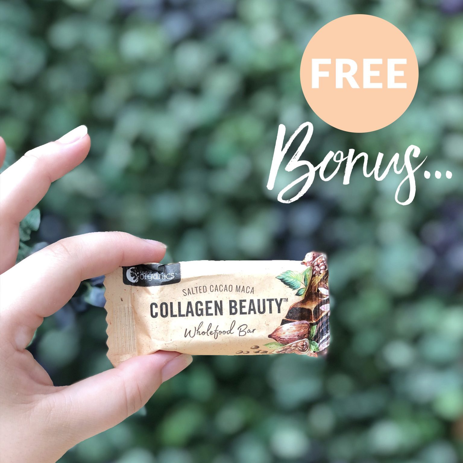 Collagen Beauty Salted Cacao Maca Bar
