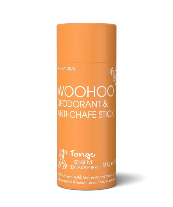 Woohoo! All Natural Deodorant & Anti Chafe Stick - Tango (sensitive)
