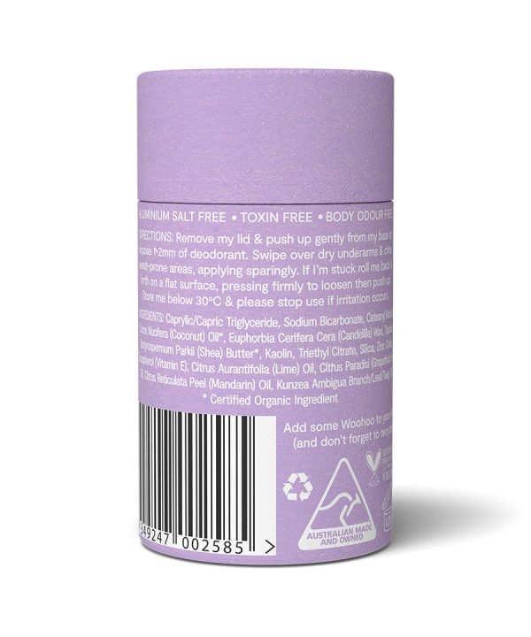 Alternative view of Woohoo! All Natural Deodorant & Anti Chafe Stick - Pop (extra strength)