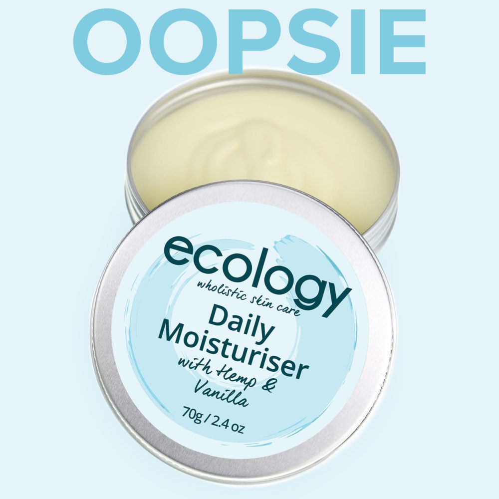 OOPSIE - Daily Moisturiser with Hemp and Vanilla