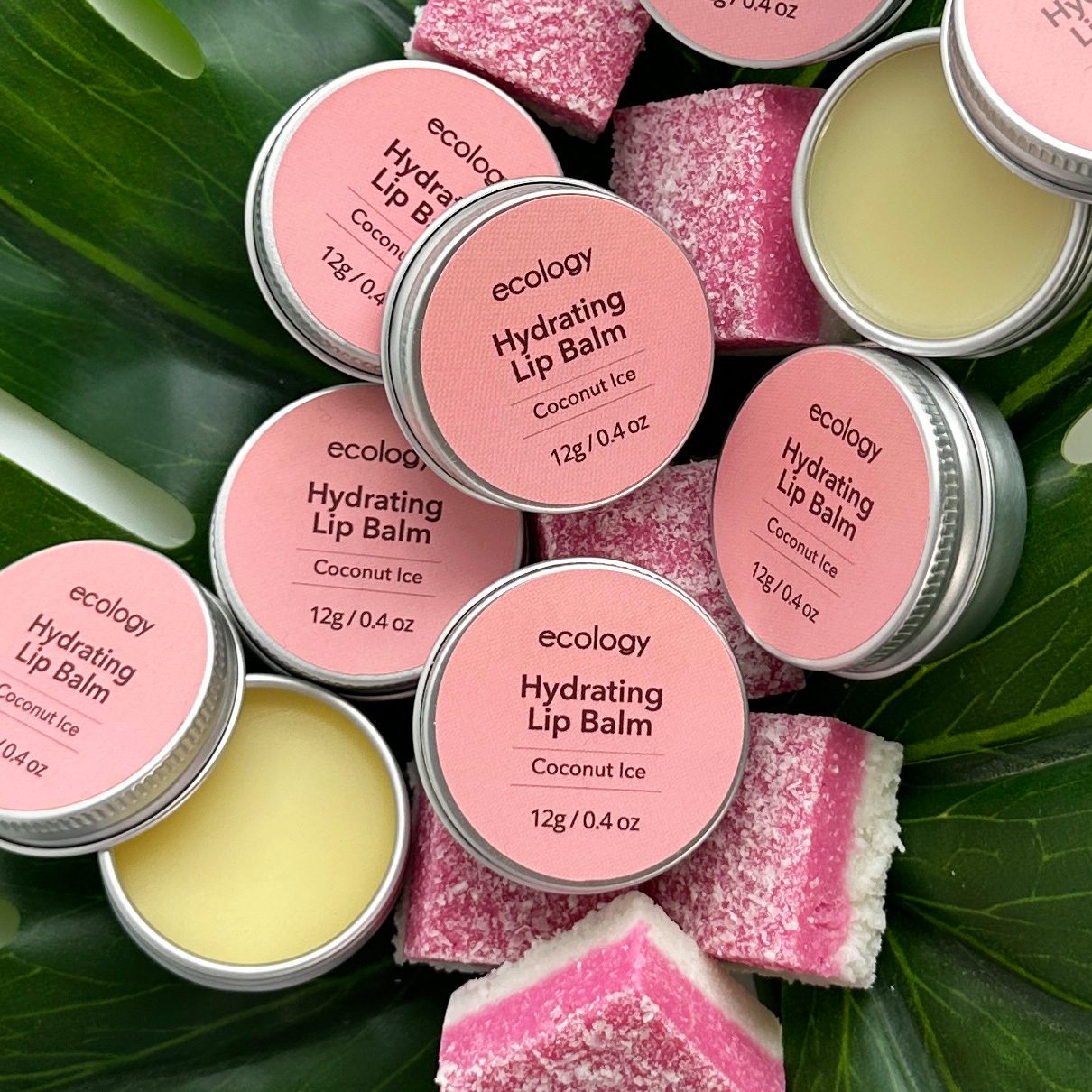 Hydrating Lip Balm - Coconut Ice - Image 3
