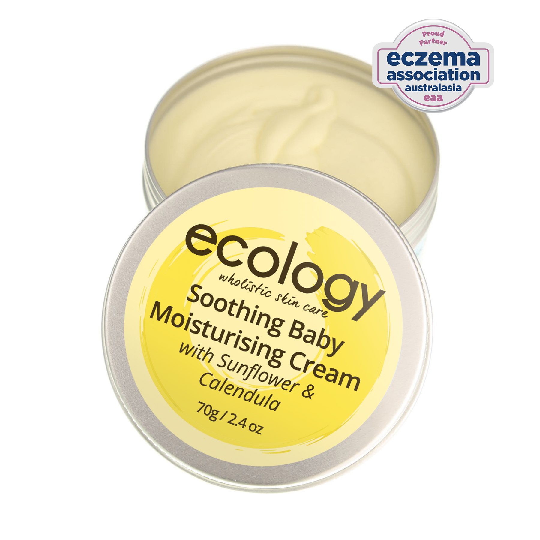 Soothing Baby Moisturising Cream with Sunflower and Calendula