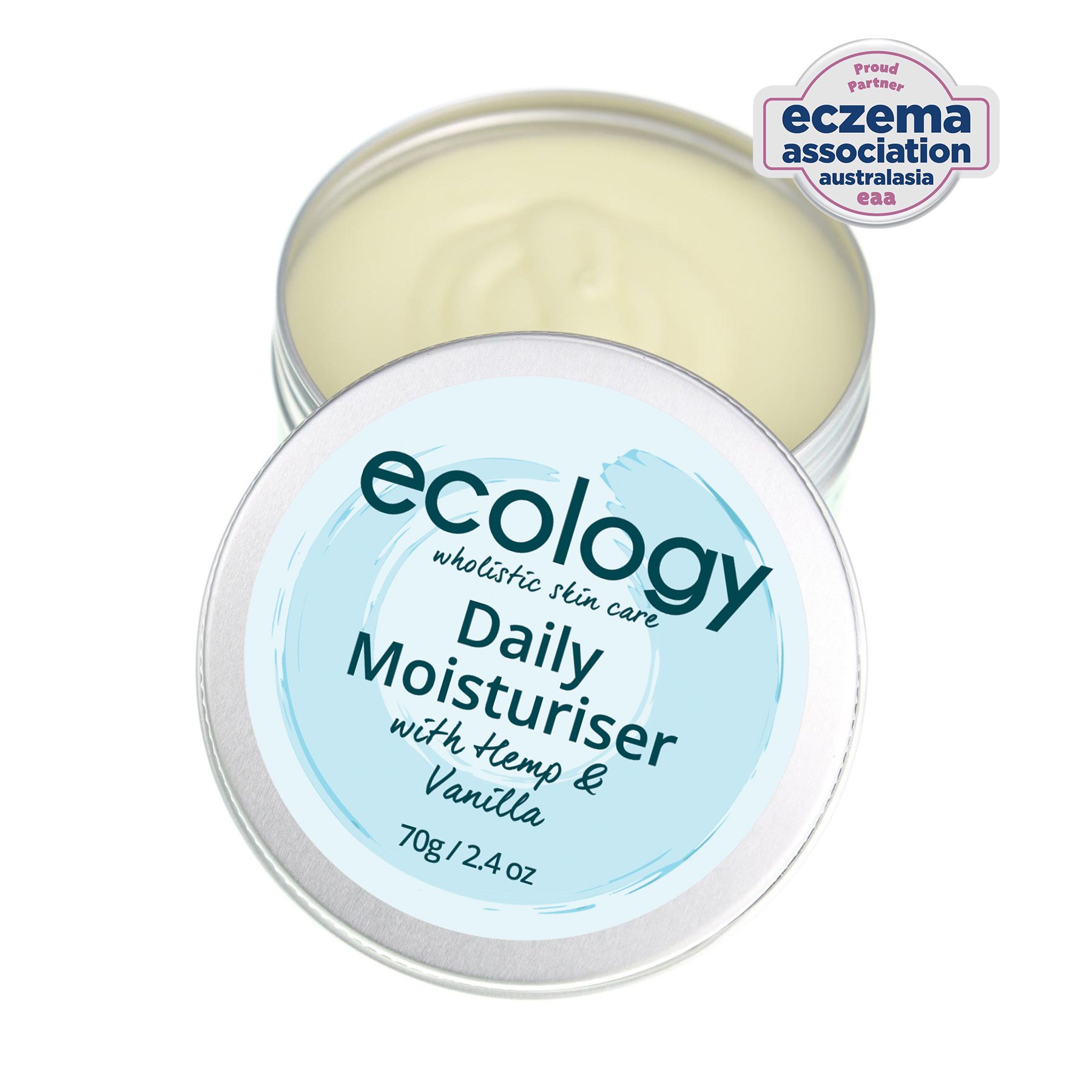 Daily Moisturiser with Hemp and Vanilla